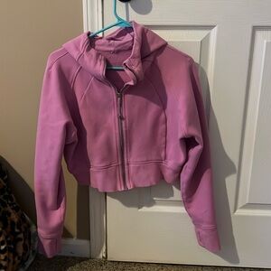 LULULEMON CROPPED ZIPPER JACKET